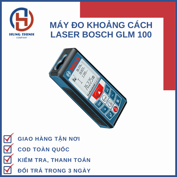 máy đo khoảng cách laser bosch glm 100 chính hãng may-do-khoang-cach-laser-bosch-glm-100-chinh-hang