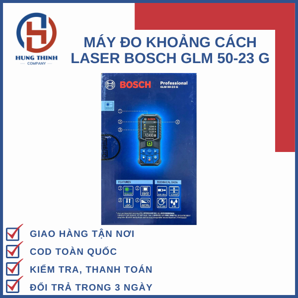 máy đo khoảng cách laser bosch glm 50-23 g tia xanh may-do-khoang-cach-laser-bosch-glm-50-23-g-tia-xanh